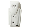 Picture of Naztech Boa Matching Key Chain and Swivel Belt Clip for MED / LRG Bar Phones (White)