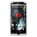 Picture of Silicone Cover for Motorola Droid X MB810 - Clear with Cross-Hatch Pattern
