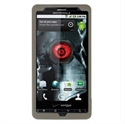 Picture of Silicone Cover for Motorola Droid X MB810 - Trans. Smoke with Cross-Hatch Pattern