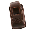 Picture of Naztech Ultima fitted for the Motorola RAZR V3XX Coffee Brown