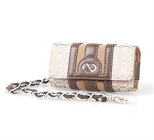 Picture of Naztech NV Case fits Small and Medium Bar Phones with Plush Micro Suede Interior Retail Pkg.-Brown