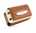 Picture of Naztech Ikon Case for Small and Medium Flip Phones - Brown