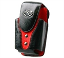 Picture of Naztech Boa Matching Key Chain and Swivel Belt Clip for SML / MED Flip Phones (Black-Red)