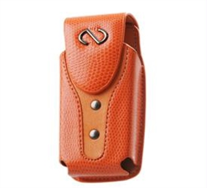 Picture of Naztech Boa Matching Key Chain and Swivel Belt Clip for MED / LRG Bar Phones (Orange)