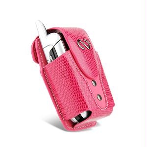 Picture of Naztech Boa Matching Key Chain and Swivel Belt Clip for SML / MED Flip Phones (Hot Pink)