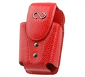 Picture of Naztech Boa Matching Key Chain and Swivel Belt Clip for SML / MED Flip Phones (Red)