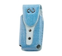Picture of Naztech Boa Matching Key Chain and Swivel Belt Clip for SML / MED Bar Phones (Baby Blue)