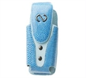 Picture of Naztech Boa Matching Key Chain and Swivel Belt Clip for MED / LRG Bar Phones (Baby Blue)