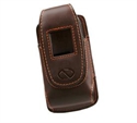 Picture of Naztech Ultima fitted for the Motorola RAZR Coffee Brown