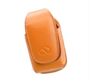 Picture of Naztech Ultima Case for Small and Medium Flip Phones - Sunburst Orange