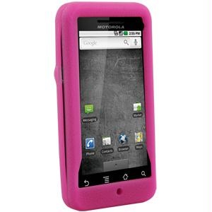 Picture of Motorola / Silicone Droid (A855) / Hot Pink Textured Cover