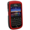 Picture of Naztech Vertex 3-Layer Cell Phone Covers for BlackBerry 9650 9630 Red