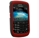 Picture of Naztech Vertex 3-Layer Cell Phone Covers for BlackBerry 8900 - Red