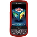 Picture of Rubberized SnapOn Red Cover for Samsung Behold 2 T939