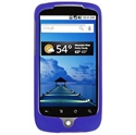 Picture of Rubberized SnapOn Blue Cover for HTC Google Nexus One