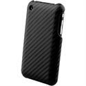 Picture of Naztech Carbon Fiber Graphite Shield for Apple iPhone 3G and 3Gs - Black