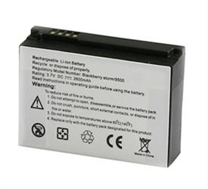 Picture of Naztech 2600mAh Extended Battery with Door for BlackBerry Storm 9530