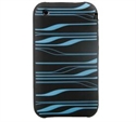 Picture of Naztech Laser Silicone Cover for Apple iPhone 3G and 3Gs - Black and Blue