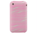 Picture of Naztech Laser Silicone Cover for Apple iPhone 3G and 3Gs - Pink and Cream