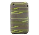 Picture of Naztech Laser Silicone Cover for Apple iPhone 3G and 3Gs - Grey and Lime
