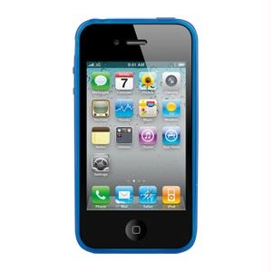 Picture of TPU Circular Cover for Apple iPhone 4 - Translucent Blue