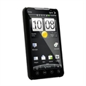 Picture of Rubberized SnapOn Cover for HTC Black EVO 4G - Black