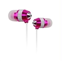 Picture of NoiseHush NX40 Handsfree 3.5mm Hi-Fi Stereo Headset with In-Line Mic and Noise Isolation - Pink