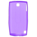 Picture of Silicone Cover for HTC Touch Diamond 2 Pure - Translucent Purple