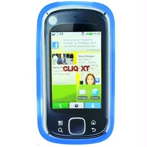 Picture of Silicone Cover for Motorola CLIQ XT - Translucent Blue