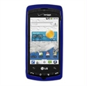 Picture of Rubberized SnapOn Hard Cover for LG Ally VS740 - Blue