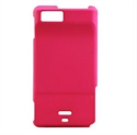 Picture of Rubberized SnapOn Cover for Motorola Droid X MB810 - Hot Pink