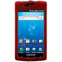 Picture of Rubberized SnapOn Cover for Samsung Captivate i897 - Red