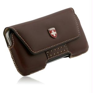 Picture of Swiss Leatherware Bern Case for iPhones and Medium Bar Phones - Dark Brown