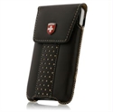 Picture of Swiss Leatherware Lenzburg Case for iPhones and Medium Bar Phones - Dark Brown