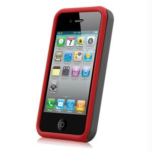 Picture of Naztech Vertex 3-Layer Cell Phone Covers for iPhone 4 Red