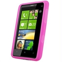 Picture of Silicone Cover for HTC HD7 - Translucent Hot Pink