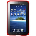 Picture of TPU Cover for Samsung Galaxy Tab - Transparent Red