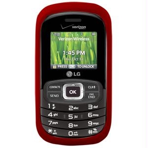 Picture of Rubberized SnapOn Cover for LG Octane VN530 - Red