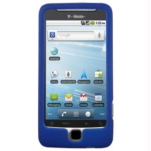 Picture of Rubberized SnapOn Cover for HTC T-Mobile G2 - Dark Blue