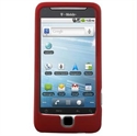 Picture of Rubberized SnapOn Cover for HTC T-Mobile G2 - Red