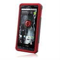 Picture of Naztech Vertex 3-Layer Cell Phone Covers for Droid X MB810 - Red