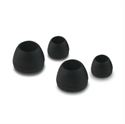 Picture of NoiseHush N500 2 Piece Medium and Large Size Silicone Ear Buds - Black