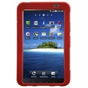 Picture of Rubberized SnapOn Red Cover for Samsung Galaxy Tablet