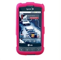 Picture of Rubberized SnapOn Cover for  LG Optimus S LS670 - Hot Pink