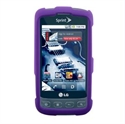 Picture of Rubberized SnapOn Cover for  LG Optimus S LS670 - Purple