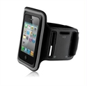 Picture of Naztech Sports Armband for Apple iPhone 4 - Black and Silver