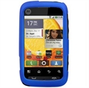 Picture of Rubberized SnapOn Cover for Motorola Citrus WX445 - Blue