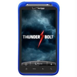 Picture of Rubberized SnapOn Cover for HTC ThunderBolt - Blue