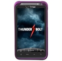 Picture of Rubberized SnapOn Cover for HTC ThunderBolt - Purple
