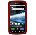Picture of Rubberized SnapOn Cover for Motorola Atrix 4G MB860 - Red